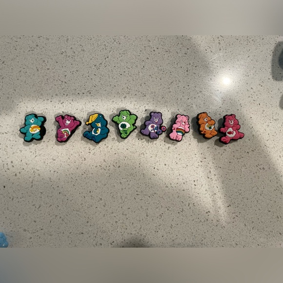 Care Bears Colorful 8 piece Shoe Charms Set - Picture 2 of 2